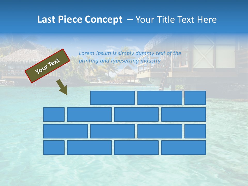 Paradise Palm Hotel PowerPoint Template
