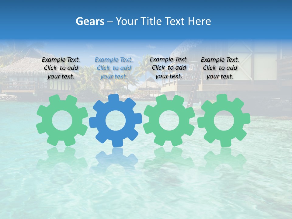 Paradise Palm Hotel PowerPoint Template