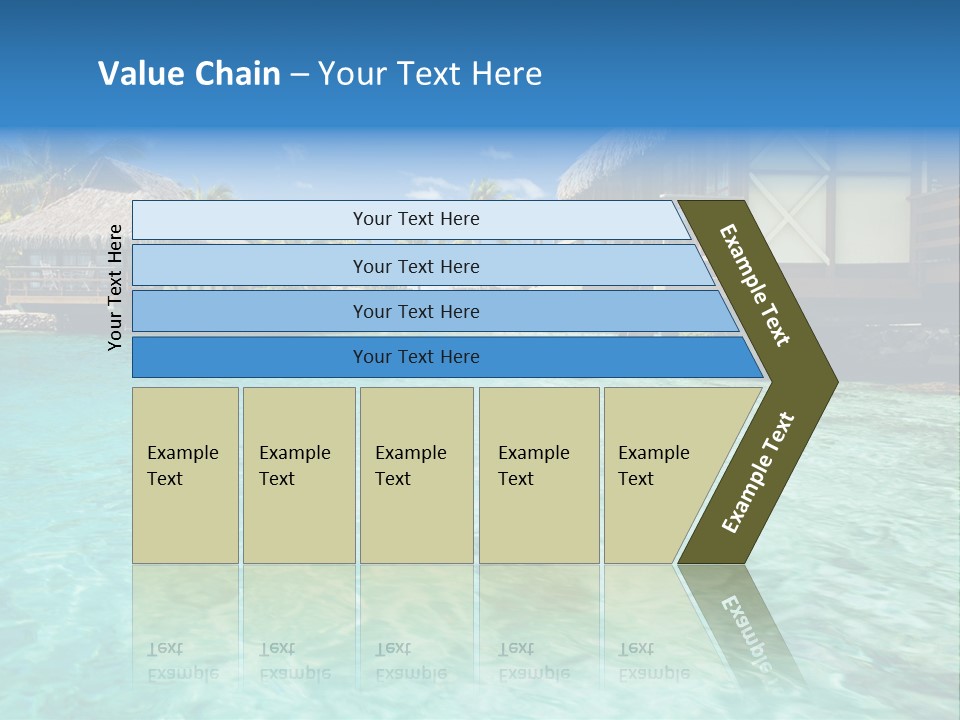 Paradise Palm Hotel PowerPoint Template