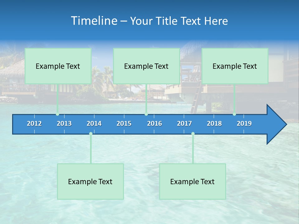 Paradise Palm Hotel PowerPoint Template
