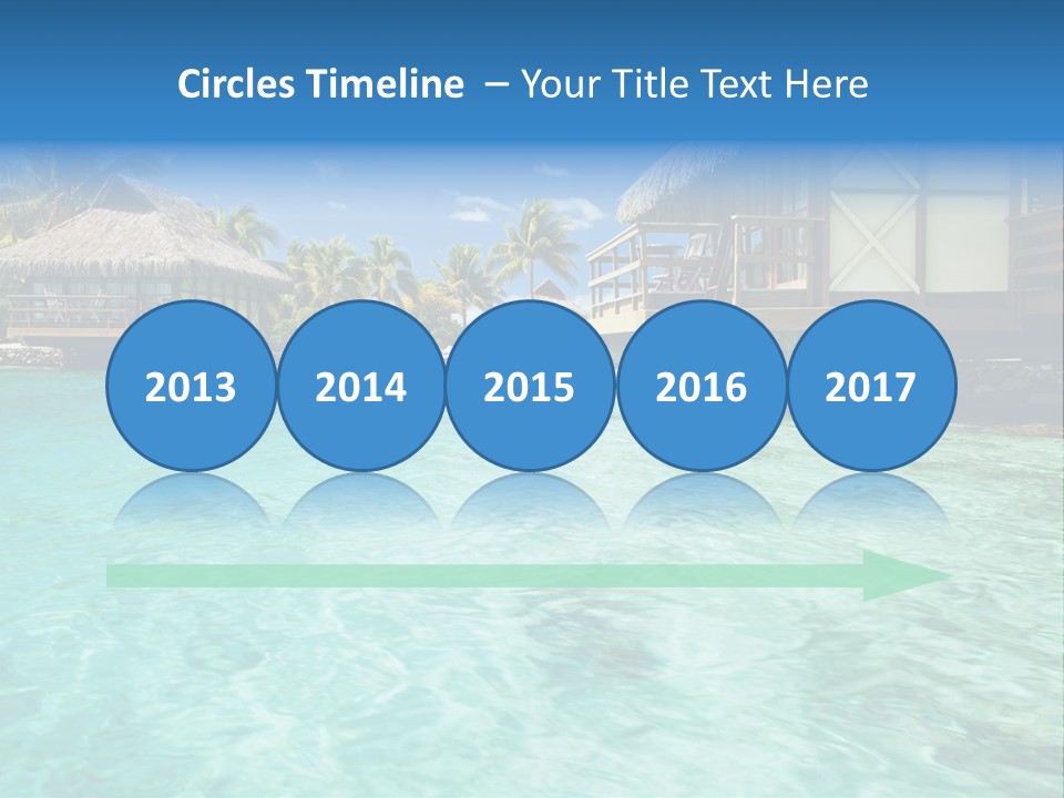 Paradise Palm Hotel PowerPoint Template