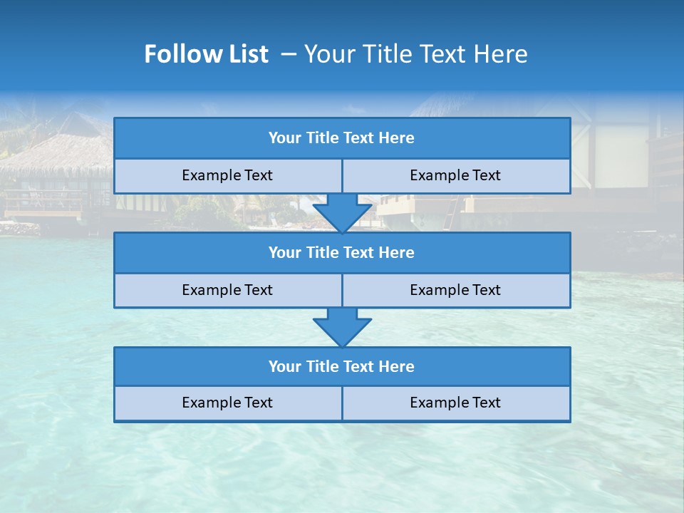 Paradise Palm Hotel PowerPoint Template