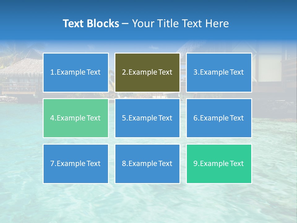 Paradise Palm Hotel PowerPoint Template