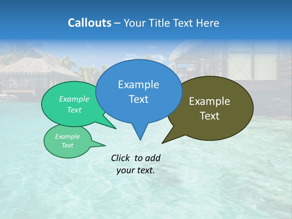 Paradise Palm Hotel PowerPoint Template