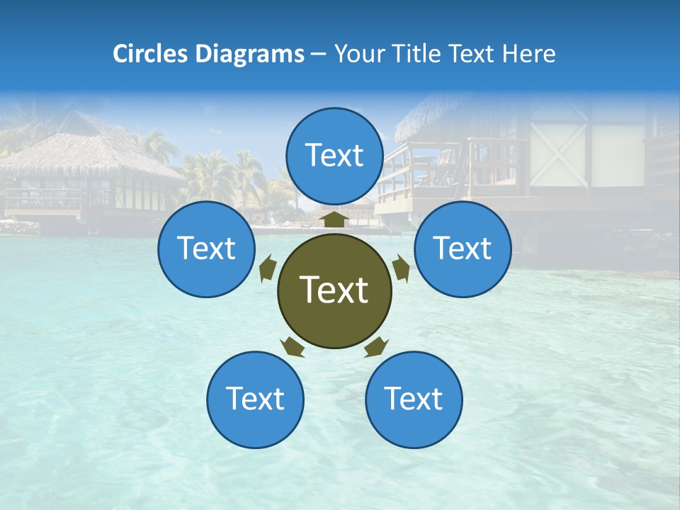 Paradise Palm Hotel PowerPoint Template