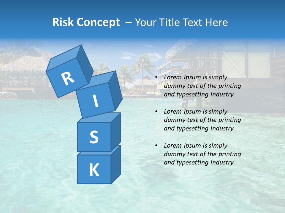 Paradise Palm Hotel PowerPoint Template