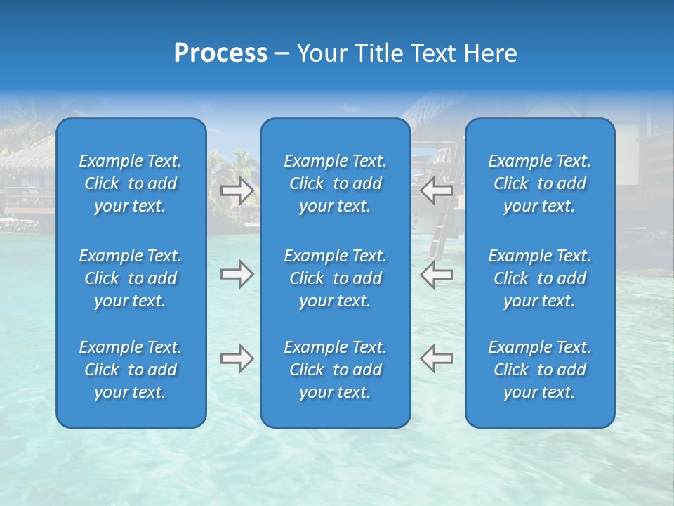 Paradise Palm Hotel PowerPoint Template