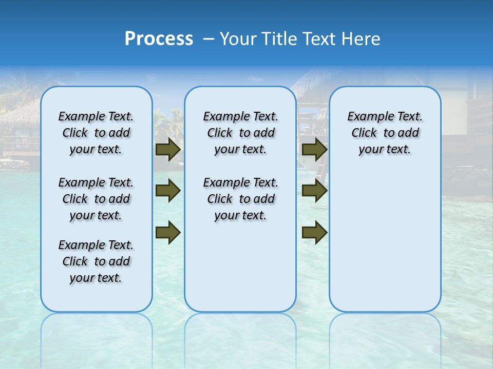 Paradise Palm Hotel PowerPoint Template