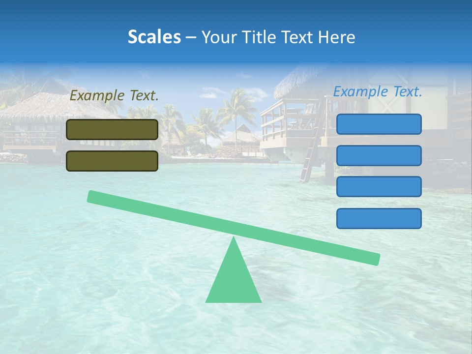 Paradise Palm Hotel PowerPoint Template