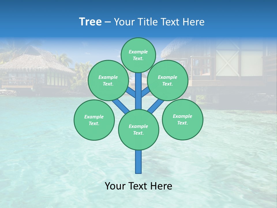 Paradise Palm Hotel PowerPoint Template