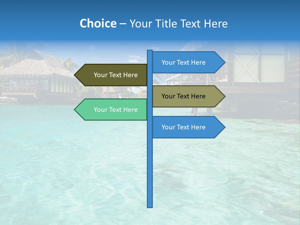 Paradise Palm Hotel PowerPoint Template