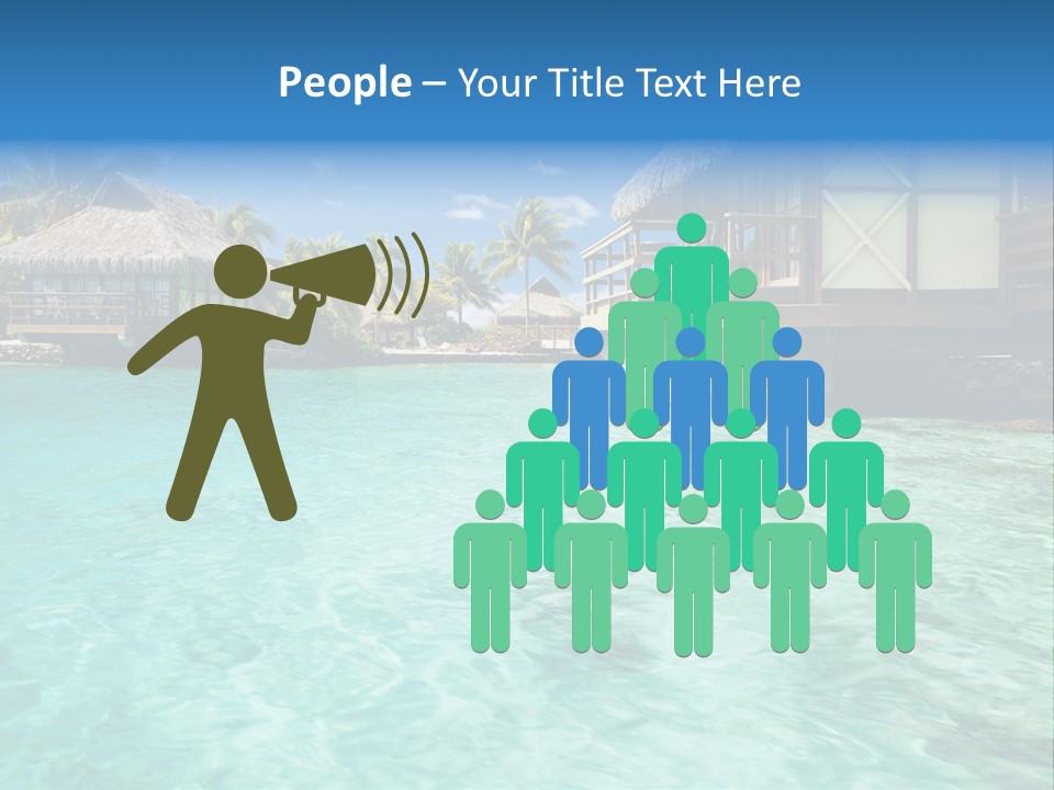 Paradise Palm Hotel PowerPoint Template