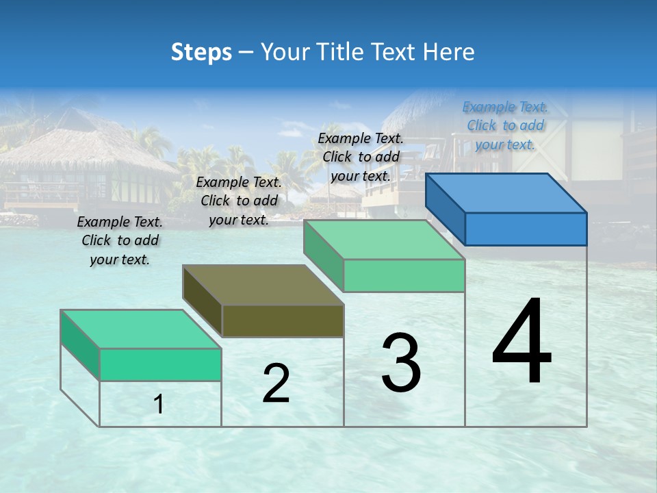 Paradise Palm Hotel PowerPoint Template