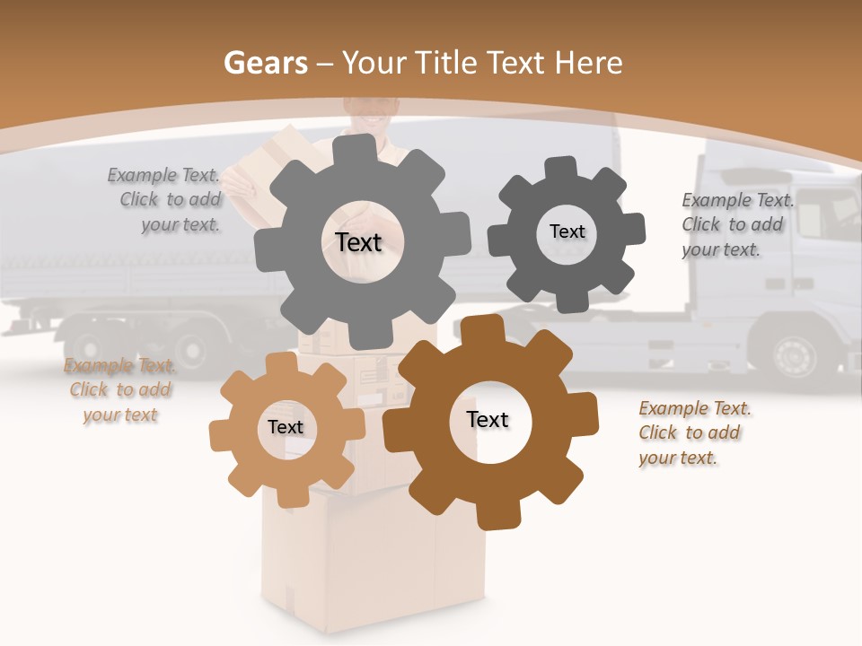 Friendly Cabin Service PowerPoint Template