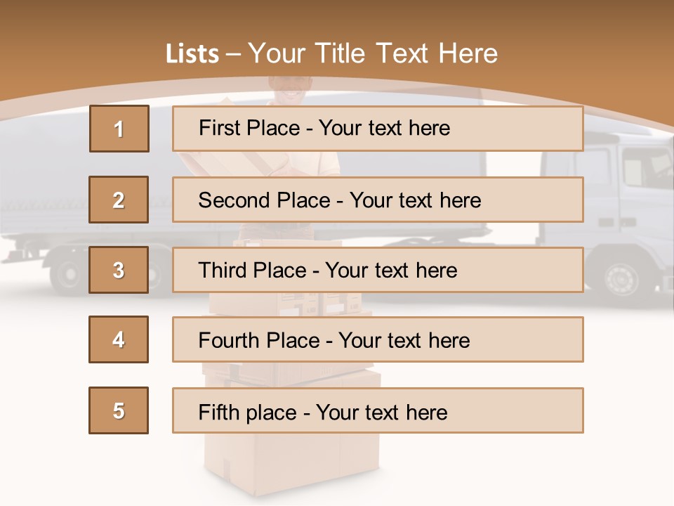 Friendly Cabin Service PowerPoint Template