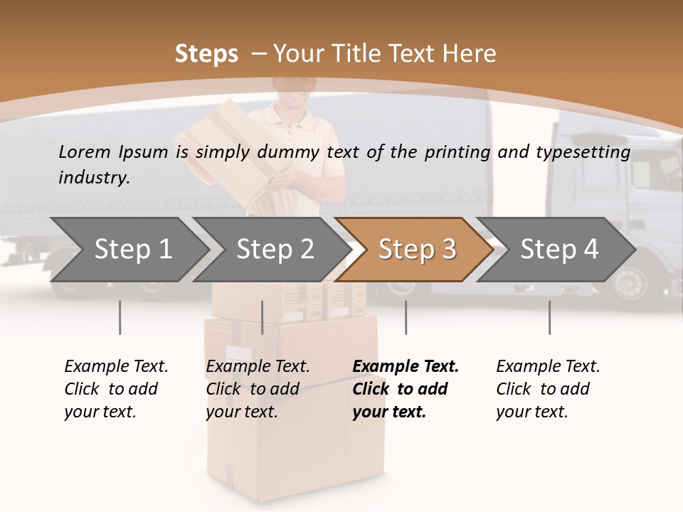 Friendly Cabin Service PowerPoint Template