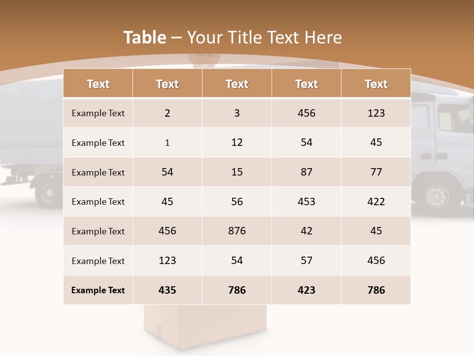 Friendly Cabin Service PowerPoint Template