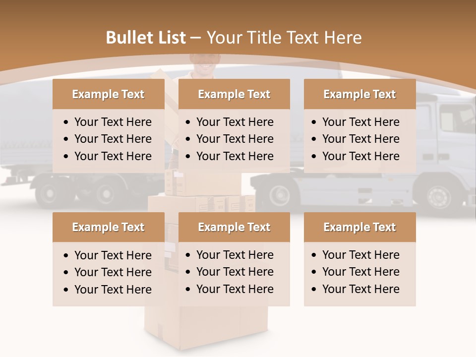 Friendly Cabin Service PowerPoint Template