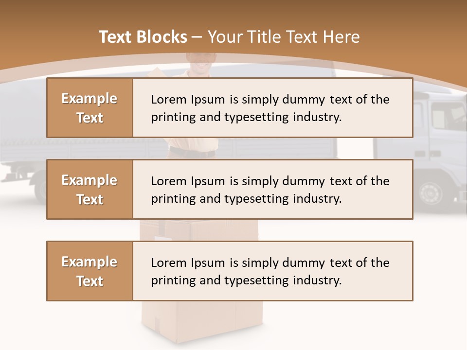 Friendly Cabin Service PowerPoint Template