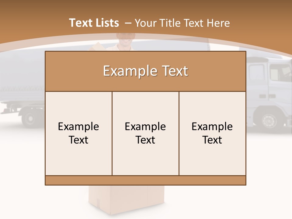 Friendly Cabin Service PowerPoint Template