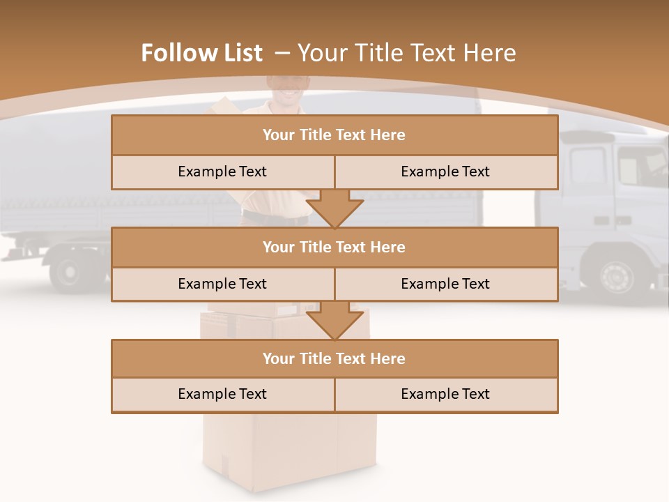 Friendly Cabin Service PowerPoint Template