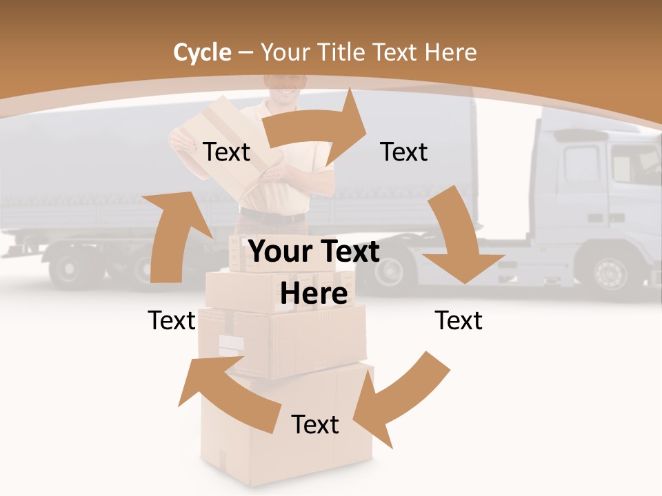 Friendly Cabin Service PowerPoint Template