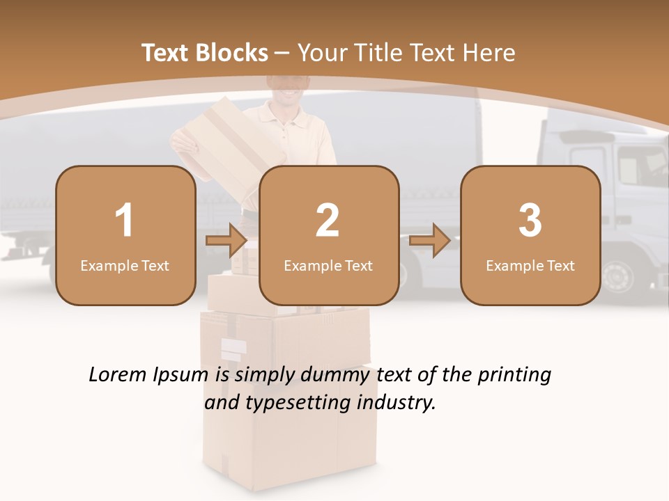 Friendly Cabin Service PowerPoint Template