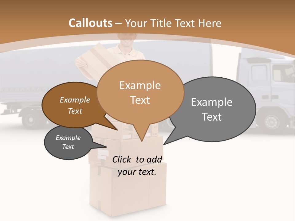Friendly Cabin Service PowerPoint Template