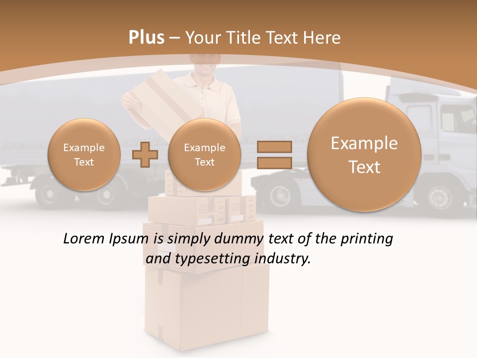 Friendly Cabin Service PowerPoint Template