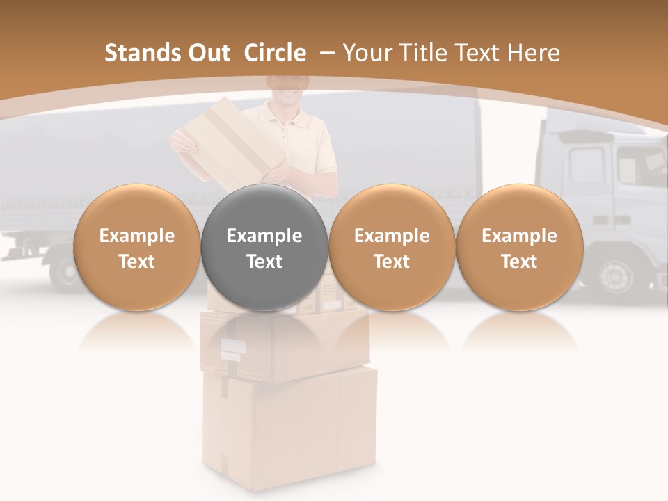 Friendly Cabin Service PowerPoint Template