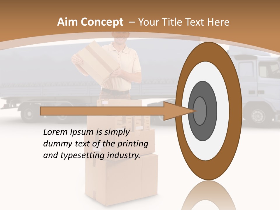 Friendly Cabin Service PowerPoint Template