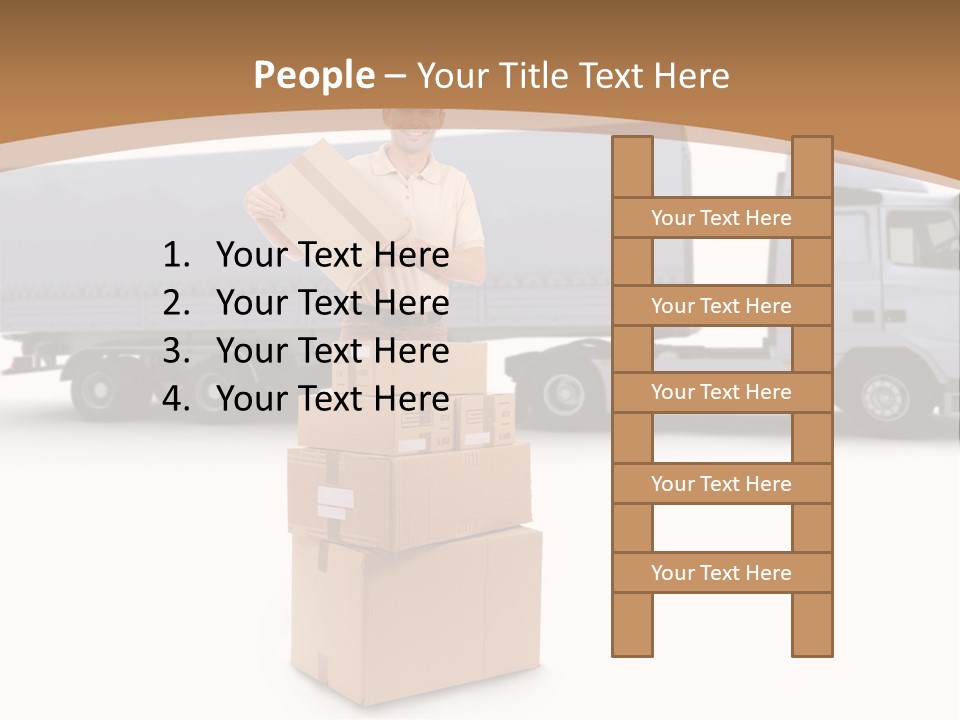 Friendly Cabin Service PowerPoint Template