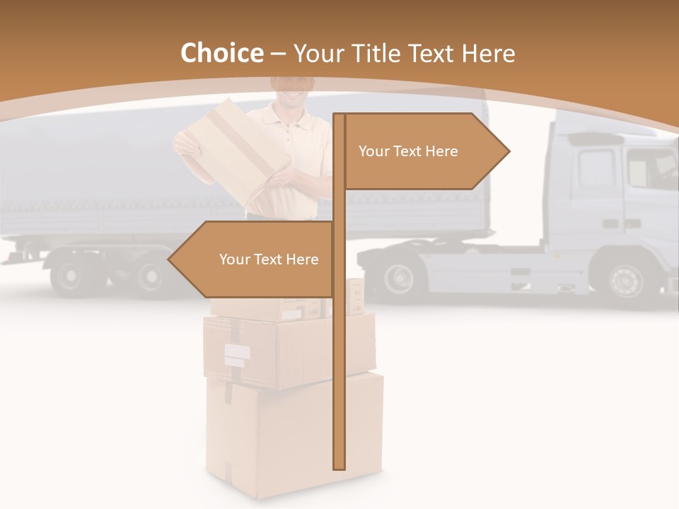 Friendly Cabin Service PowerPoint Template