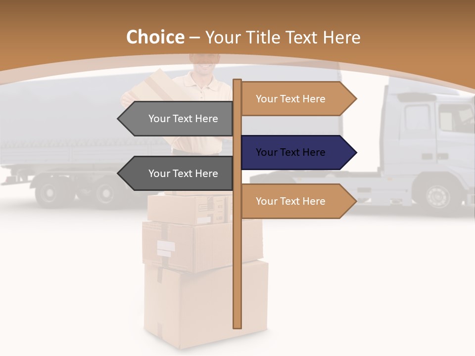 Friendly Cabin Service PowerPoint Template