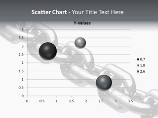 Shiny Chain Damaged PowerPoint Template