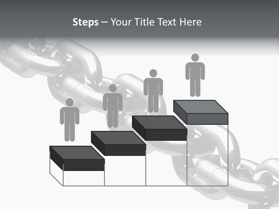 Shiny Chain Damaged PowerPoint Template