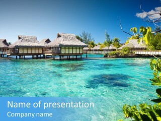 Nature Destination Beach PowerPoint Template