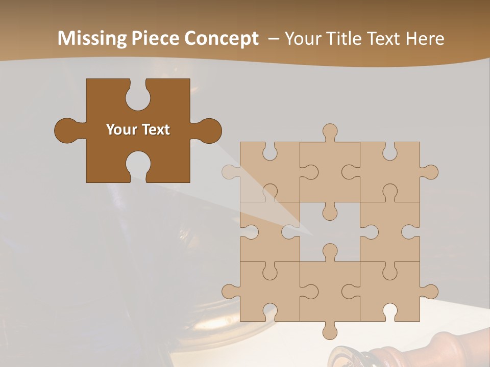 Antique Send Broken PowerPoint Template