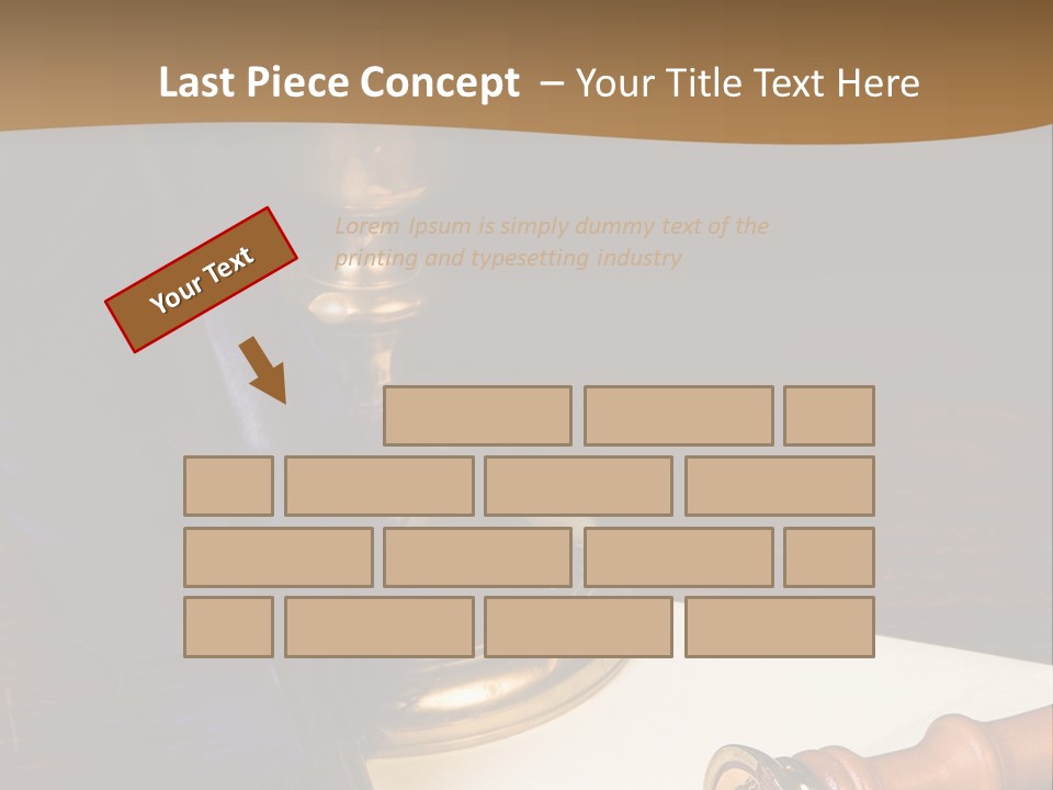 Antique Send Broken PowerPoint Template