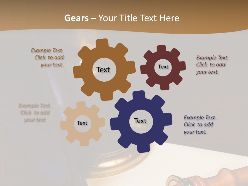 Antique Send Broken PowerPoint Template