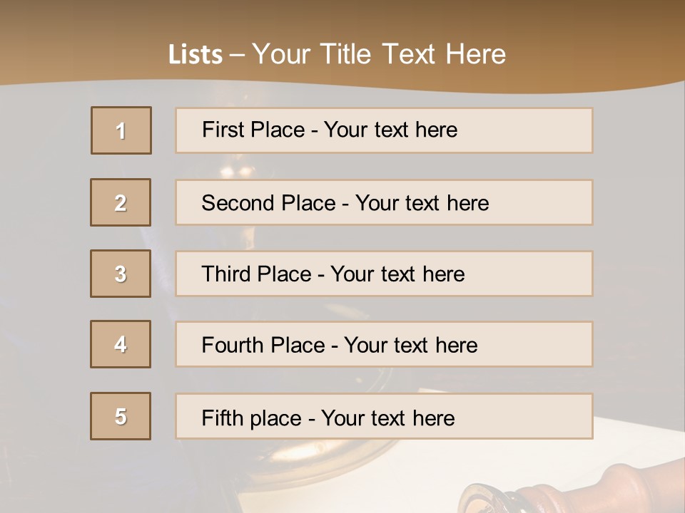 Antique Send Broken PowerPoint Template