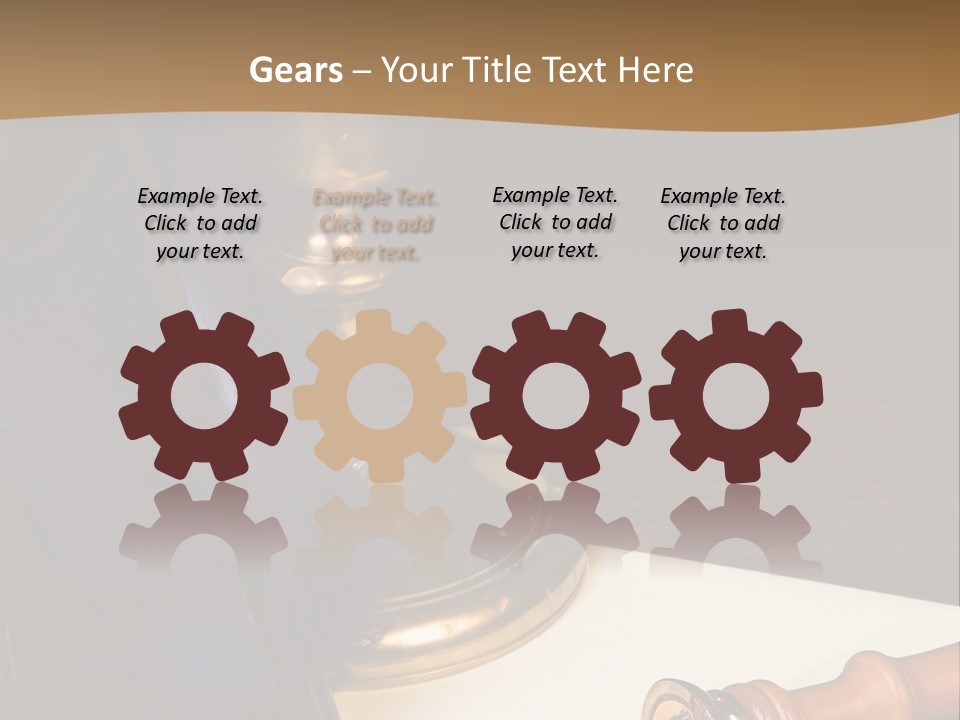 Antique Send Broken PowerPoint Template