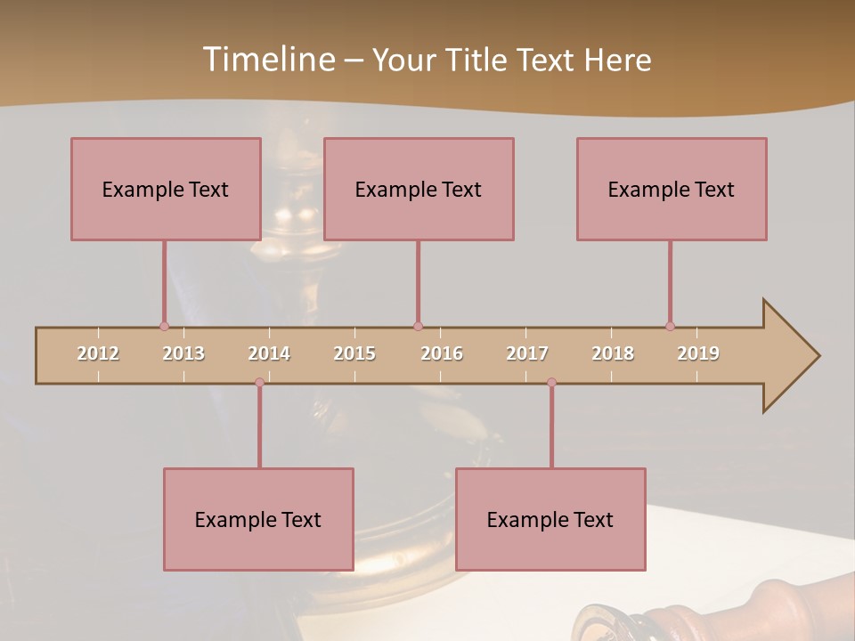 Antique Send Broken PowerPoint Template