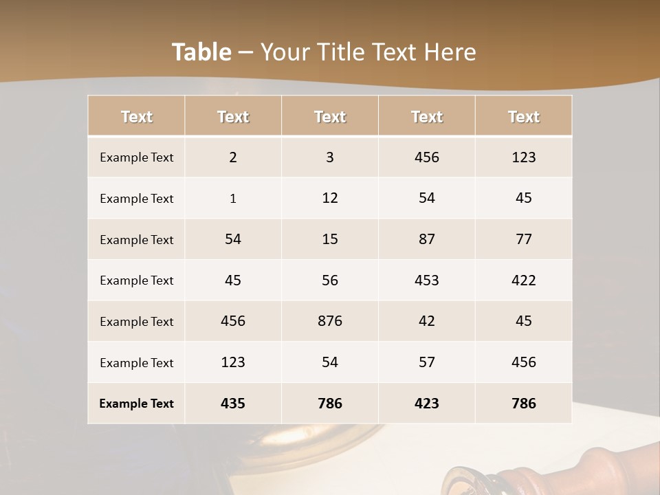 Antique Send Broken PowerPoint Template