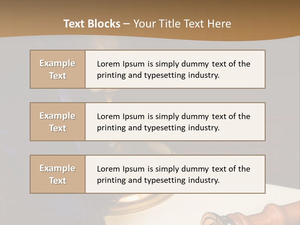 Antique Send Broken PowerPoint Template