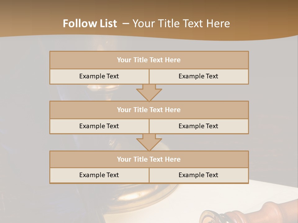 Antique Send Broken PowerPoint Template
