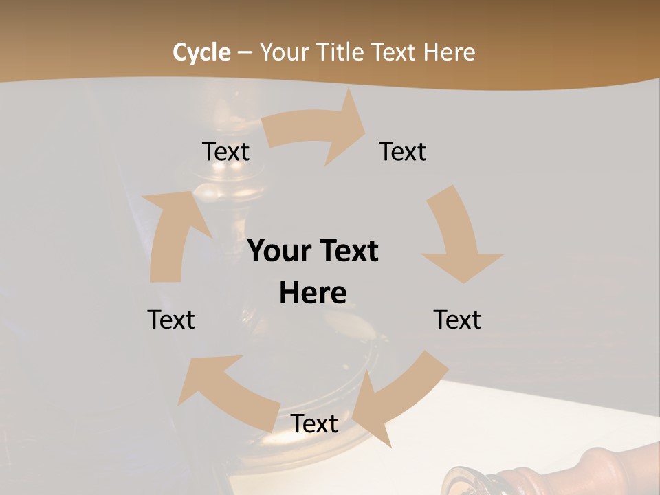 Antique Send Broken PowerPoint Template