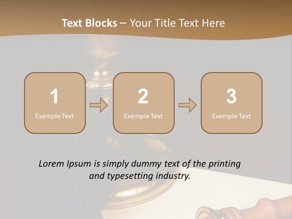 Antique Send Broken PowerPoint Template