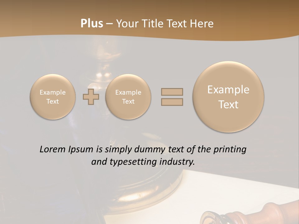 Antique Send Broken PowerPoint Template