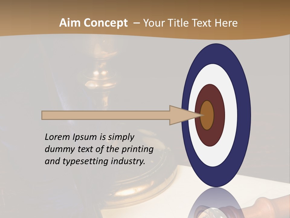 Antique Send Broken PowerPoint Template